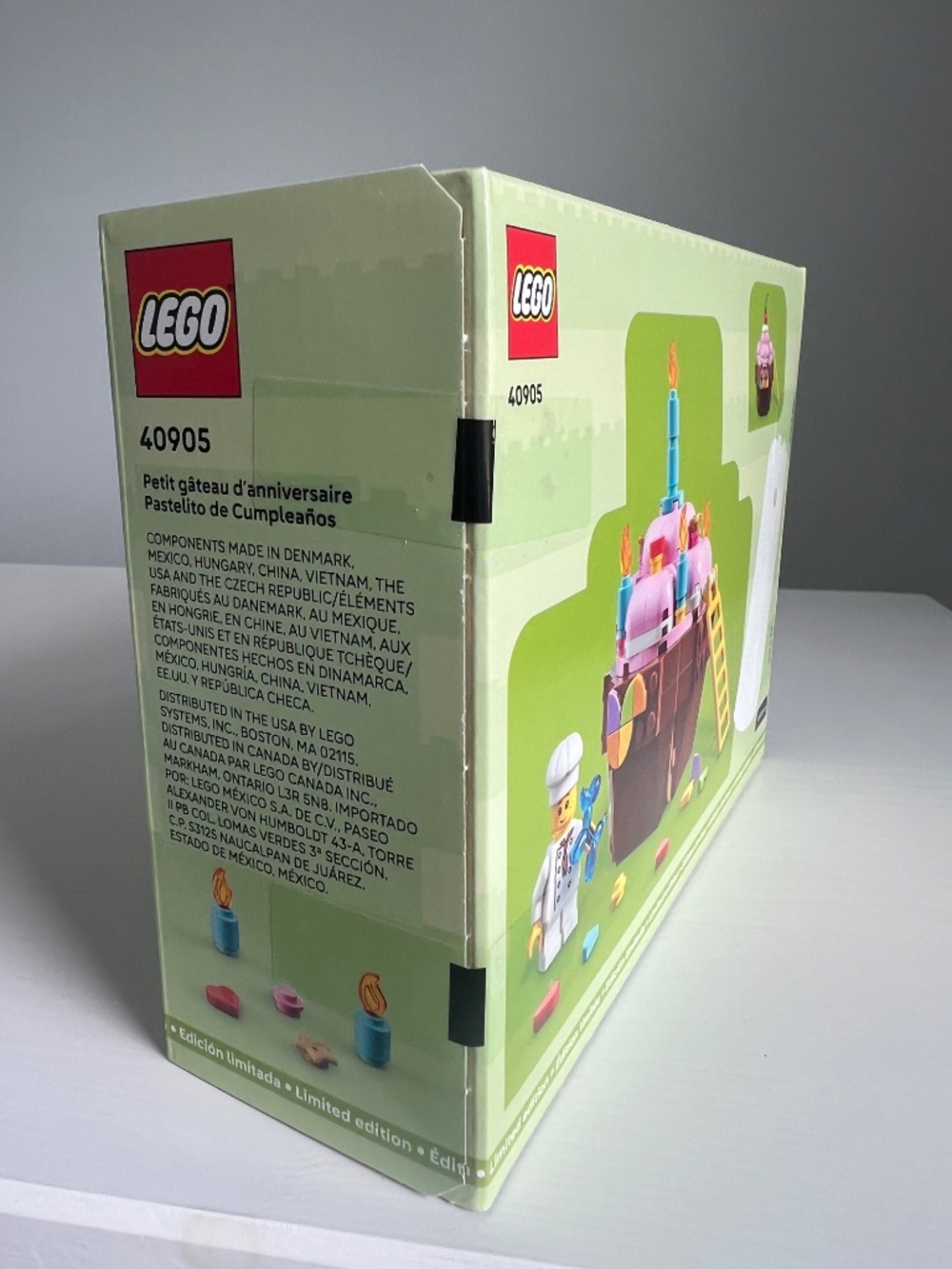 NIB LEGO 40905 Limited Edition Birthday Cupcake - Picture 3 of 5
